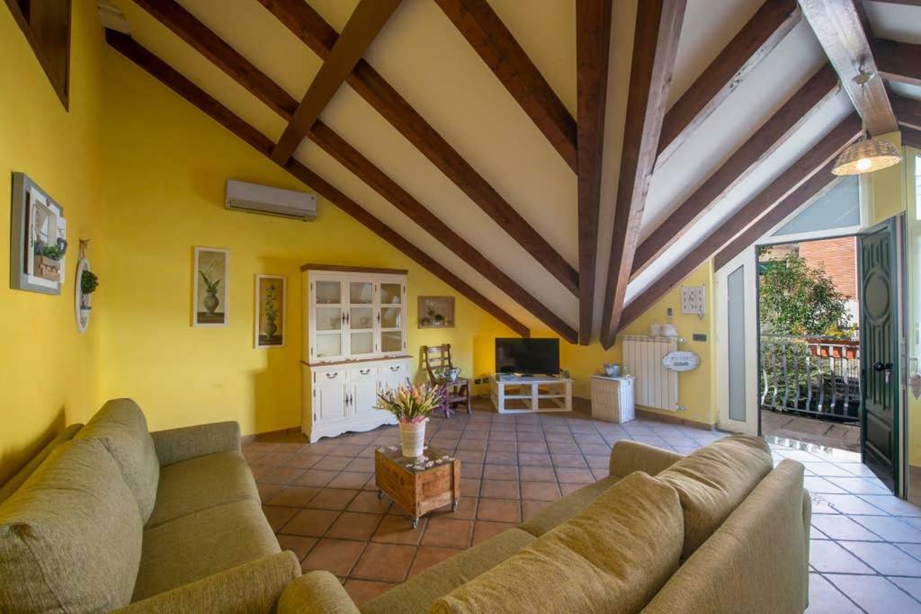 Ferienwohnung Mansarda Ciaciano Bomerano Exterior foto